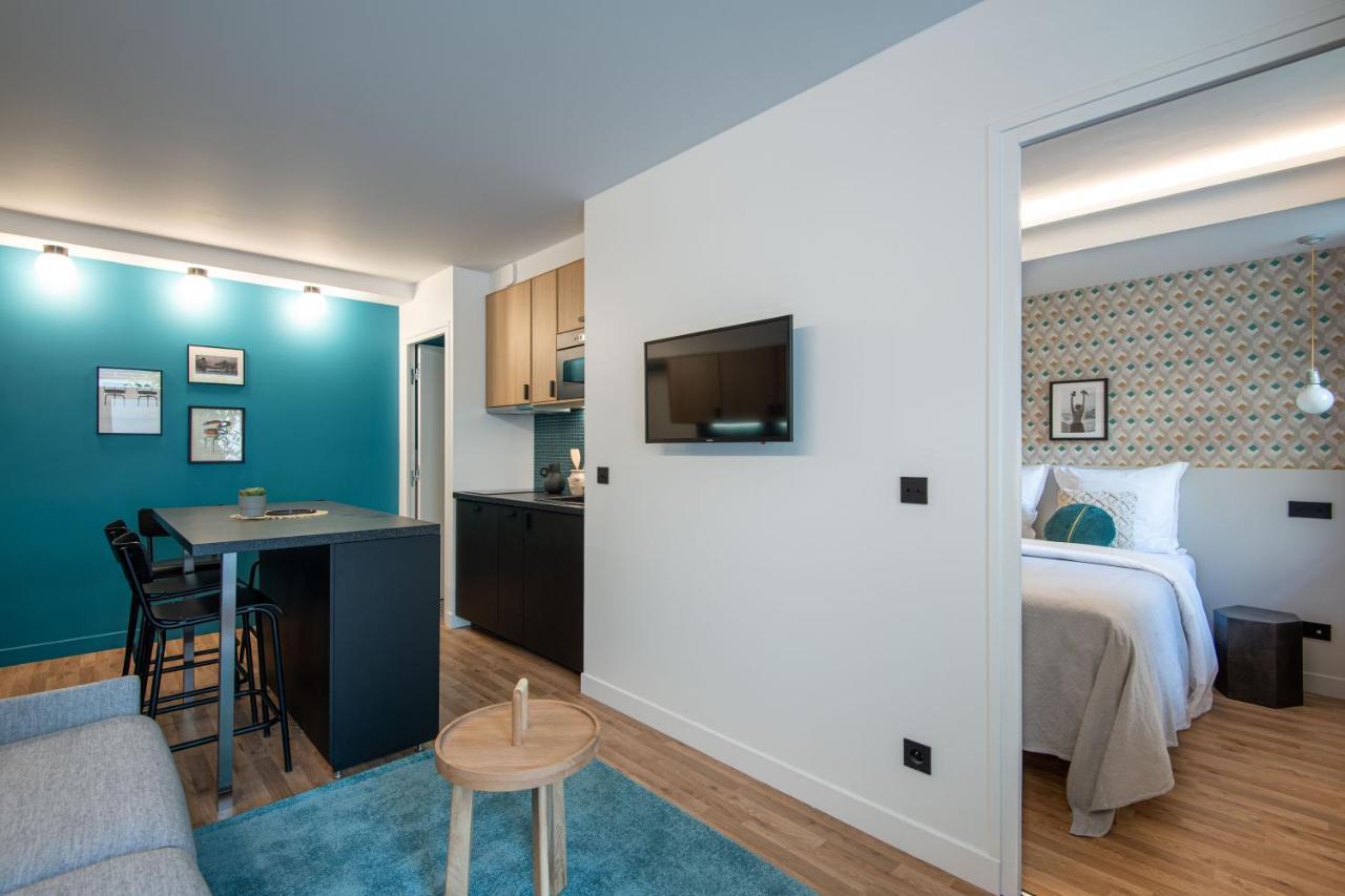Ferienwohnung NEW - Superbe 1 Bdr Appt - Design 60'S - Paris 15e Exterior foto