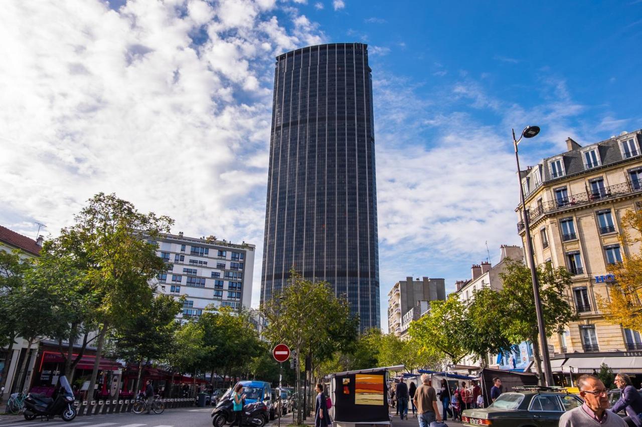 Ferienwohnung NEW - Superbe 1 Bdr Appt - Design 60'S - Paris 15e Exterior foto